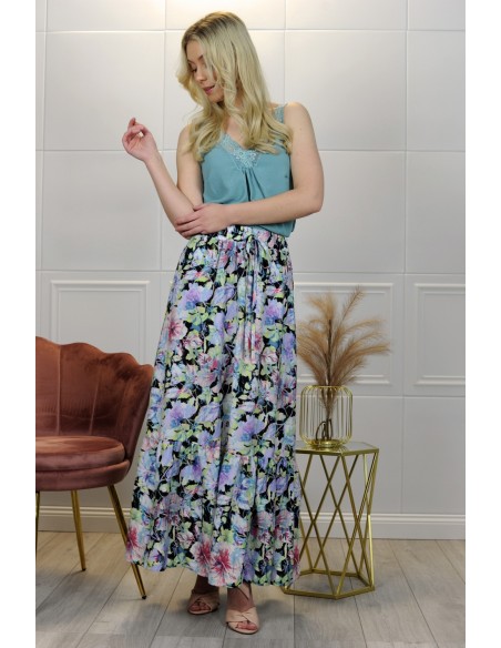 long letnia skirt Blica Niebieska/Blue, Merribel