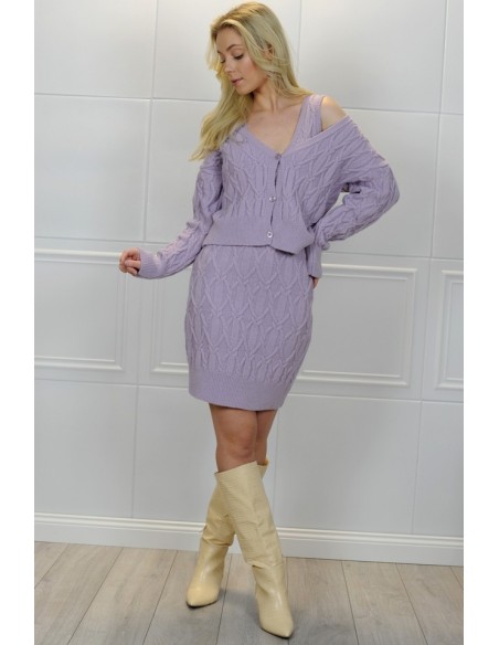 set sweterkowy Zumbia Liliowy/Lilac, Merribel
