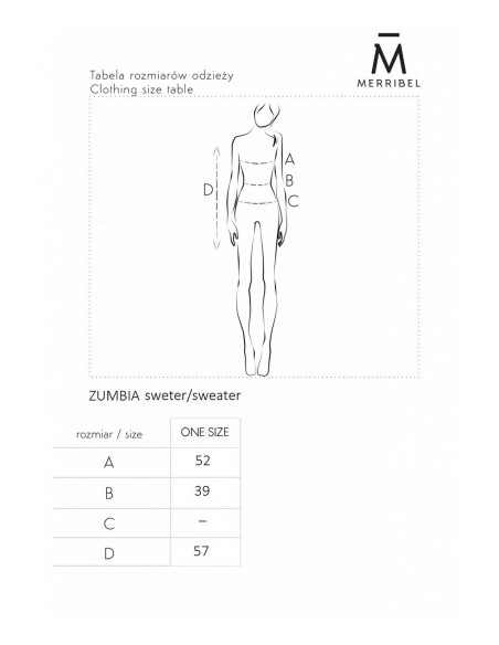 komplet sweterkowy Zumbia Śmietankowy/Ecru, Merribel