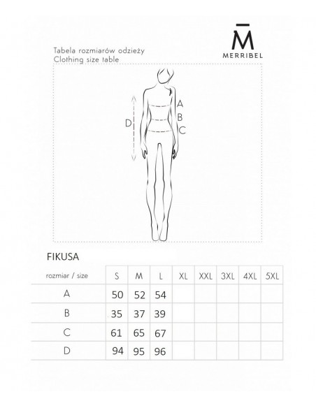 dress zapinana na guziki Fikusa Niebieska/Blue, Merribel