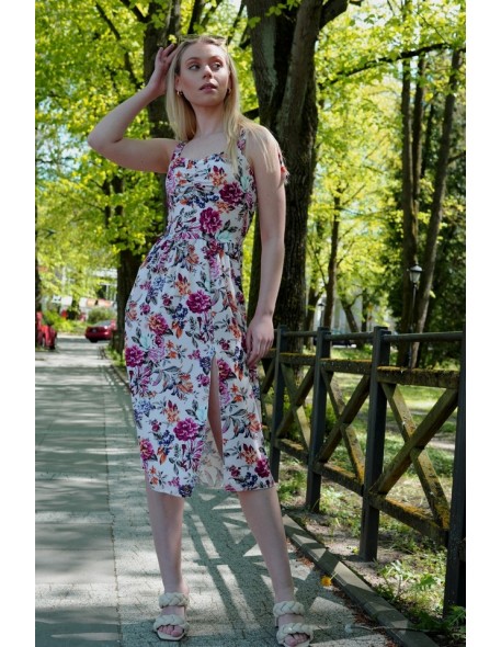 Missa letnia zwiewna dress za kolano, Merribel