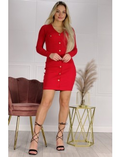 Dress Wicentala Red, Merribel