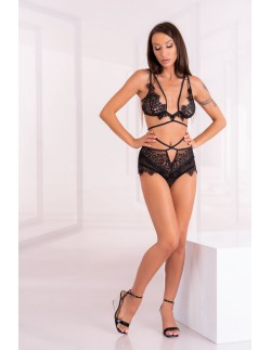 Zmysłowy komplet Drezna czarny/black LivCo Corsetti...
