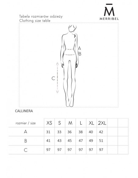 elastyczne jeansowe trousers rurki Callinera Niebieskie/Blue, Merribel