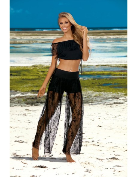 Trousers plażowe black Hamana Florida