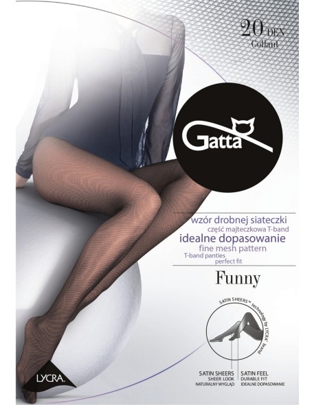 Tights women's lycra mat Gatta Funny 20 den