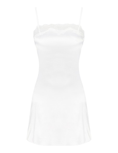 Jacqueline komplet koszulka + szlafrok + figi ecru, Livia Corsetti lc 90249 