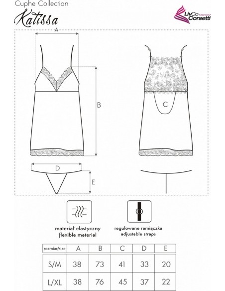 T-shirt Katissa LC 90597 Cuphe Collection, Livia Corsetti