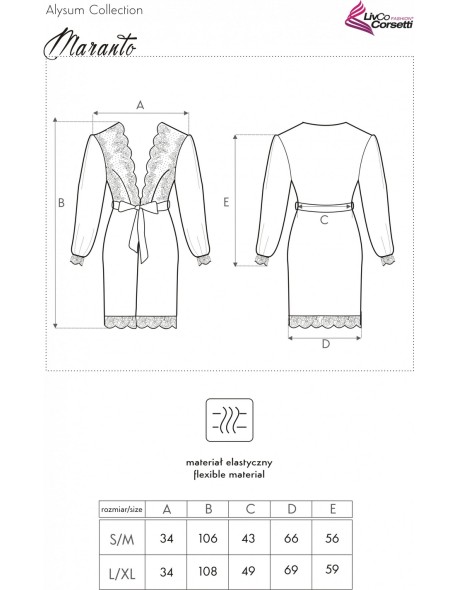 Szlafrok Maranto LC 90596 Alysum Collection,...