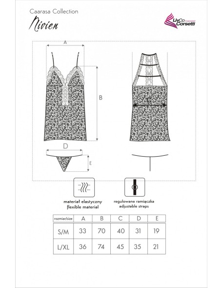 Koszulka Nivien LC 90600 Caarasa Collection,...