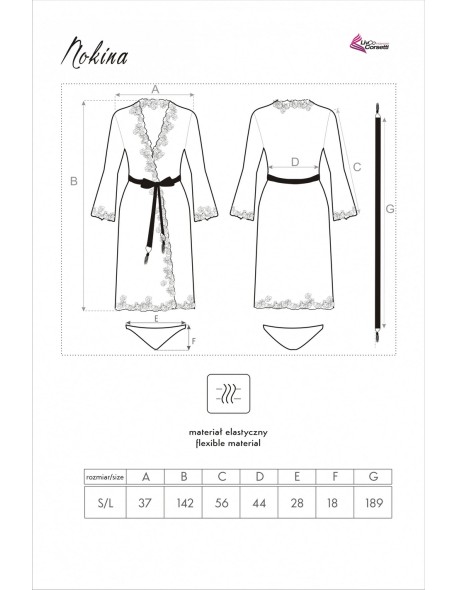 Szlafrok Nokina LC XG055, Livia Corsetti
