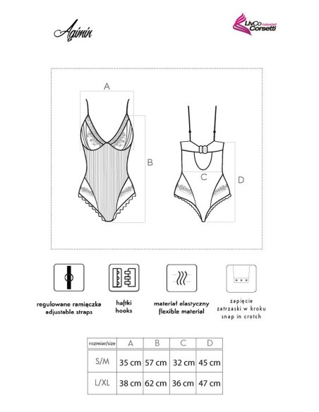 Body Agimin LC 90615 Dahila Collection, Livia Corsetti