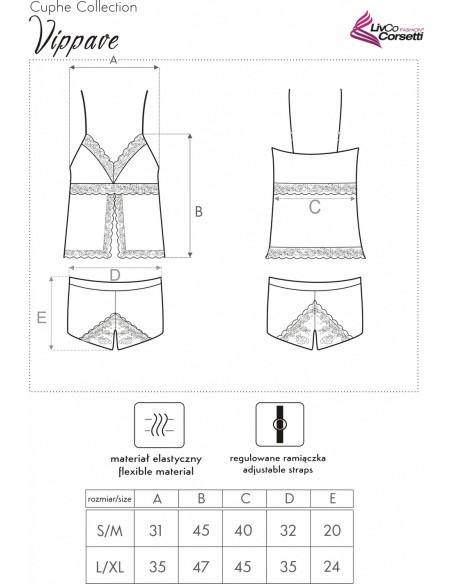 T-shirt Vippave LC 90598 Cuphe Collection, Livia Corsetti