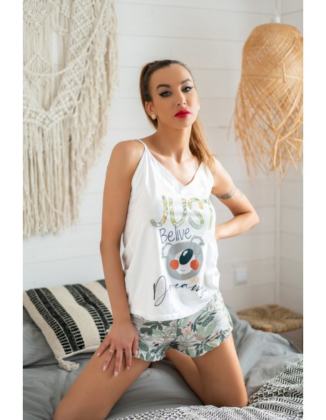 Piżama Phasco White 2413, Livia Corsetti