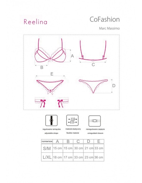 Seksowny strój do sypialni Reelina Cofashion 