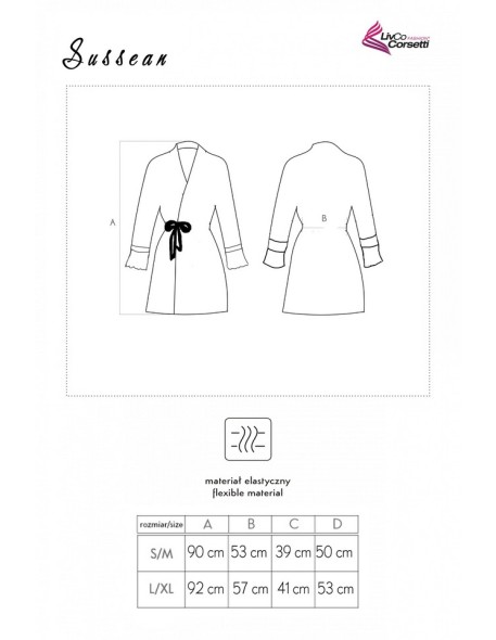 Szlafrok Sussean Cllaret Collection, Livia...