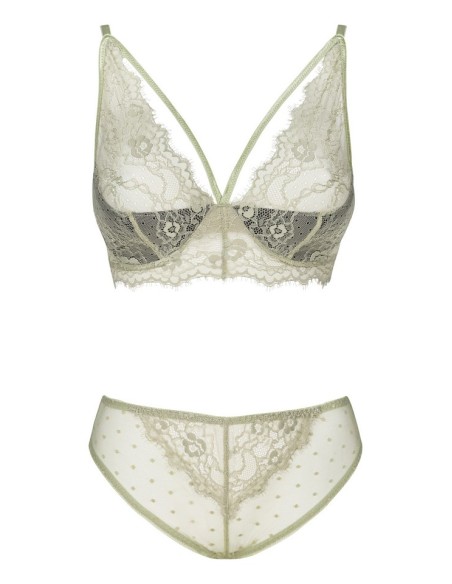 Zmysłowy komplet Pine Khaki, Livia Corsetti