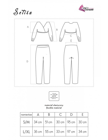 Zmysłowy komplet setisa, Livia Corsetti