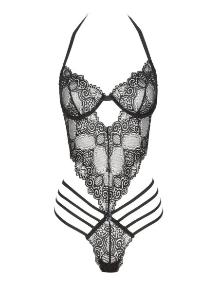 Czarne body koronkowe Denver Beauty Night Fashion