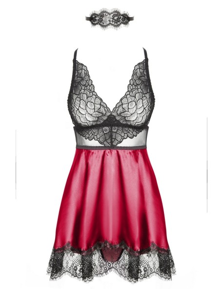 Seksowna t-shirt with maską purple Eve Beauty...