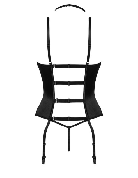 Gorset czarny Joanna Beauty Night Fashion