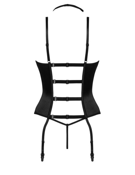 Gorset czarny Joanna Beauty Night Fashion