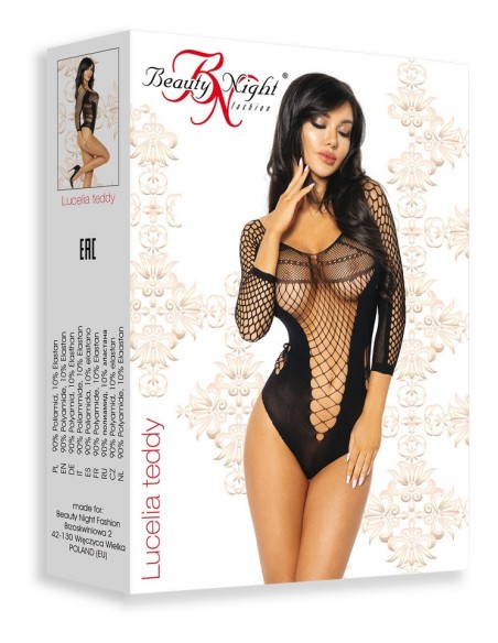 Siateczkowe body women's Lucelia Beauty Night Fashion