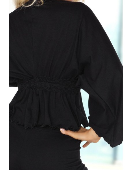 Pajamas women's black Margot Beauty Night Fashion