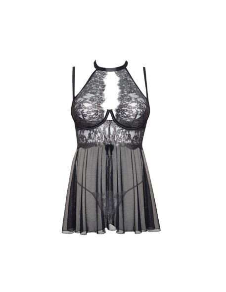 Przezroczysta koszulka damska srebrny Mariana...