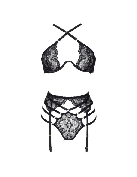 Black zestaw underwear Natasha Beauty Night...