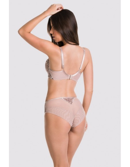 Bra Roma plunge 19178 beige, Mediolano