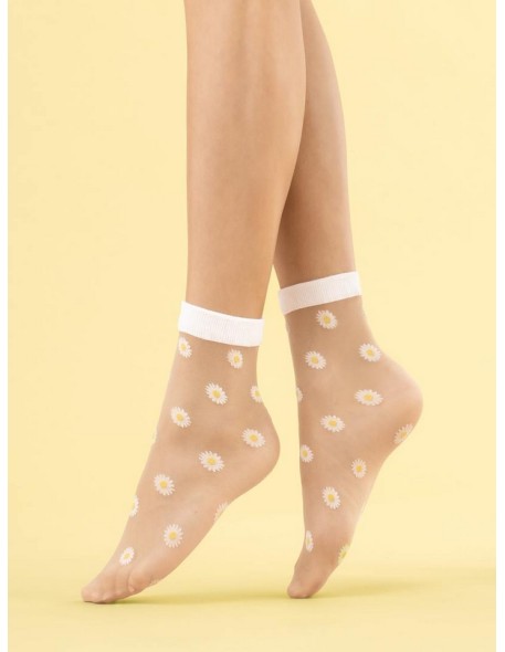 Daisy - socks 20 den, Fiore