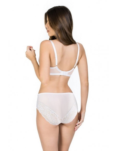Bra Dots SEMI 19187 white Mediolano