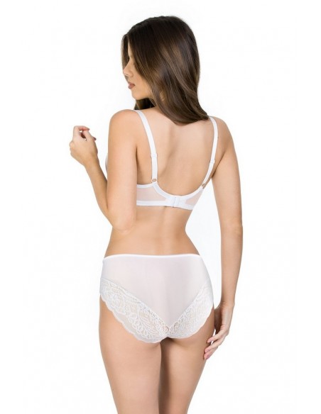 Bra Dots SEMI 19187 white Mediolano