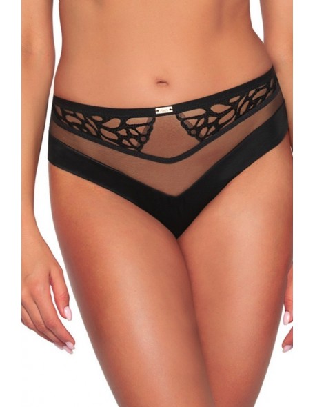 Figi brazyliany Ava 2057/B, koronkowy detal,...