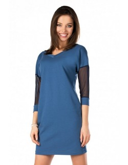 Betanisa dress women's with decorative sleeves 3/4 jeans,...