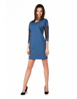 Betanisa dress women's with decorative sleeves 3/4 jeans,... 2