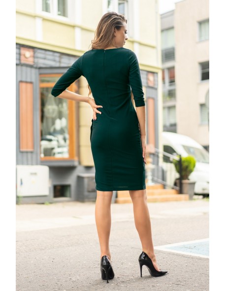 AeRoma sukienka damska ołówkowa z guzikami...