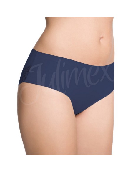 Cheekie panty majtki figi damskie bezszwowe wykończenie, Julimex lingerie
