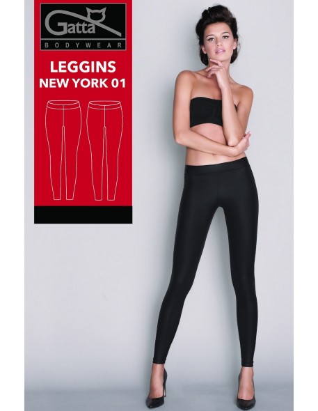 Legginsy women's with eko skóry Gatta New York 1
