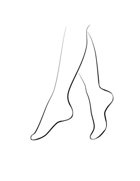 Tights mayrana 20 den black Livia Corsetti