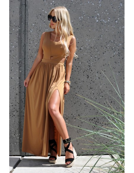 Dress Folowia Camel, Merribel