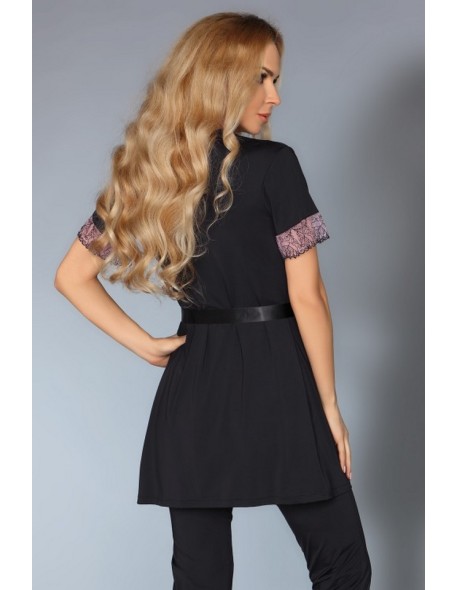 Dorothy piżama damska czarna, Livia Corsetti lc...