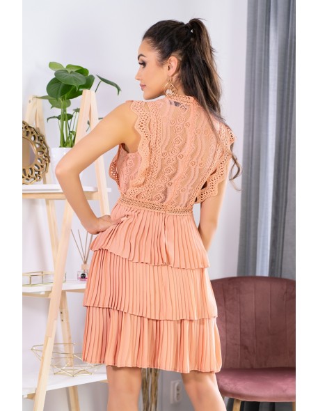 Estina dress women's sleeveless plisowane...