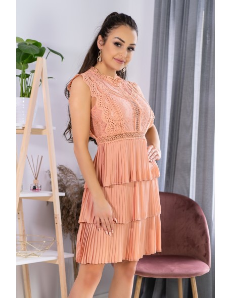 Estina dress women's sleeveless plisowane...