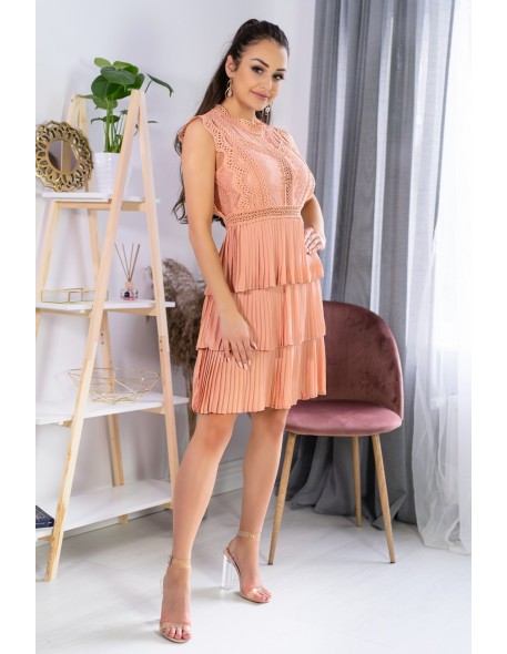 Estina dress women's sleeveless plisowane...