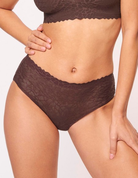 Panties with wysokim stanem Sloggi Zero Feel Lace 2.0 High Waist