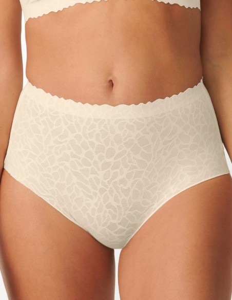 Majtki z wysokim stanem Sloggi Zero Feel Lace 2.0 High Waist