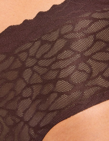 Majtki z wysokim stanem Sloggi Zero Feel Lace 2.0 High Waist