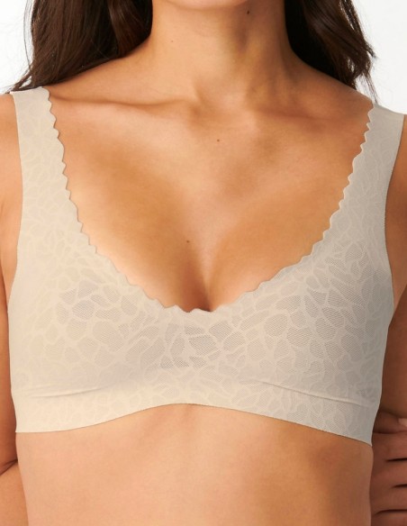 Biustonosz bezszwowy Sloggi Zero Feel Lace 2.0 Bralette